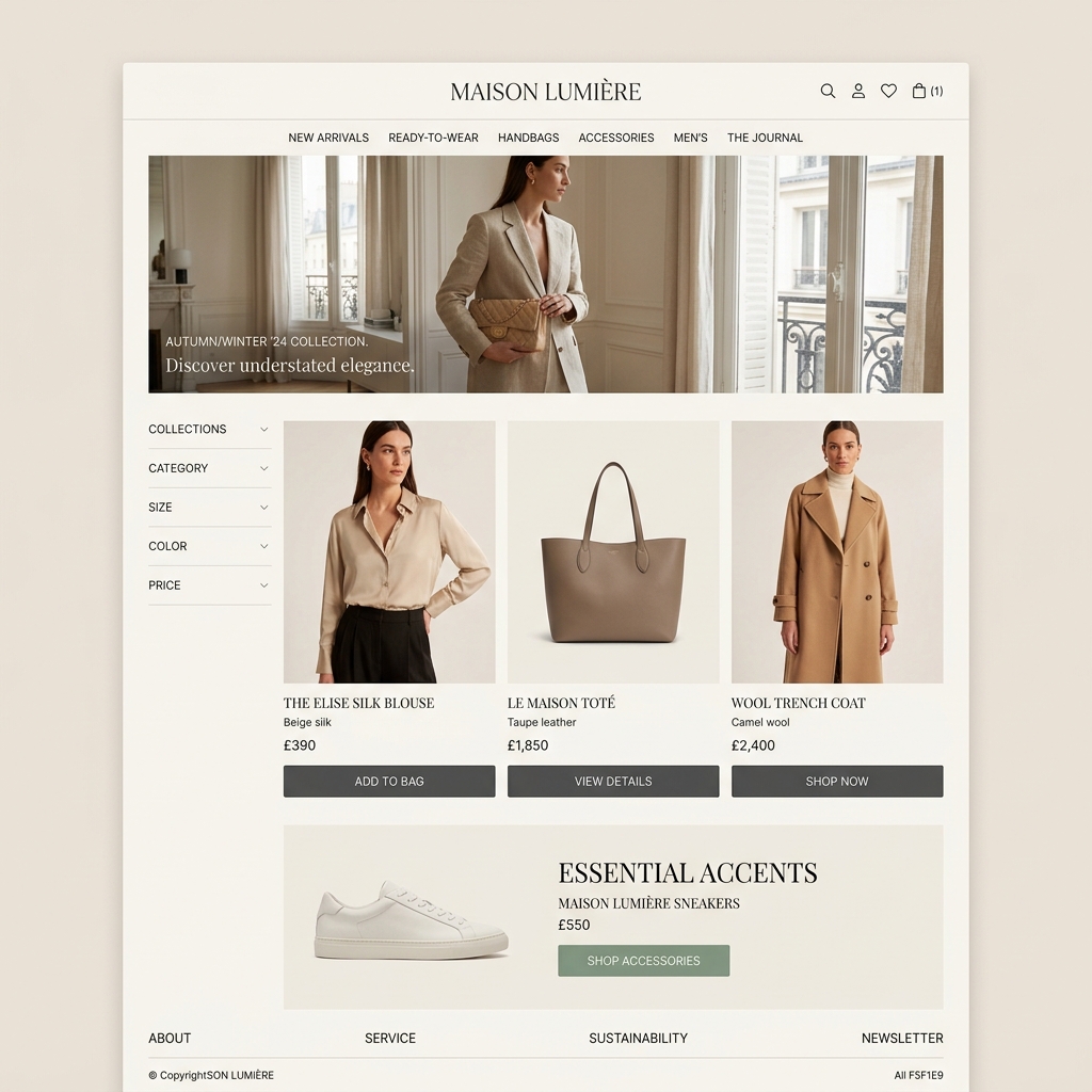 Aura Fashion E-Commerce